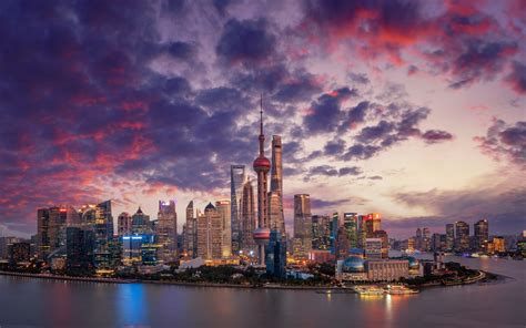 2560x1600 Shanghai City China 2560x1600 Resolution Wallpaper, HD City ...