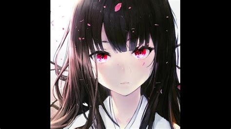 An Anime Girl With Black Hair
