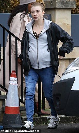 Natalie Dormer Wears A Prosthetic Bump As She Joins Naomie Harris On The Set Of The Wasp In Bath