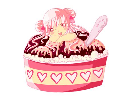 Ice Cream Girl By Crazylittlezebra On Deviantart Anime