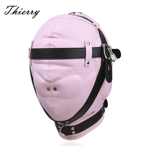 Thierry 5 Color The Total Sensory Deprivation Hood New Sensory Experience Bondage Restraint Sex