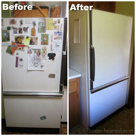 How To Paint A Refrigerator Easier Than You Think