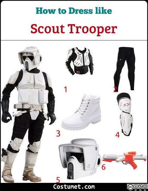 Scout Trooper Costume For Cosplay Halloween Scout Trooper