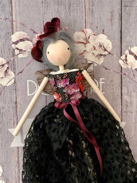 Handmade Vintage Fairy Dollheirloom Dollfairy Doll Etsy Uk Fairy