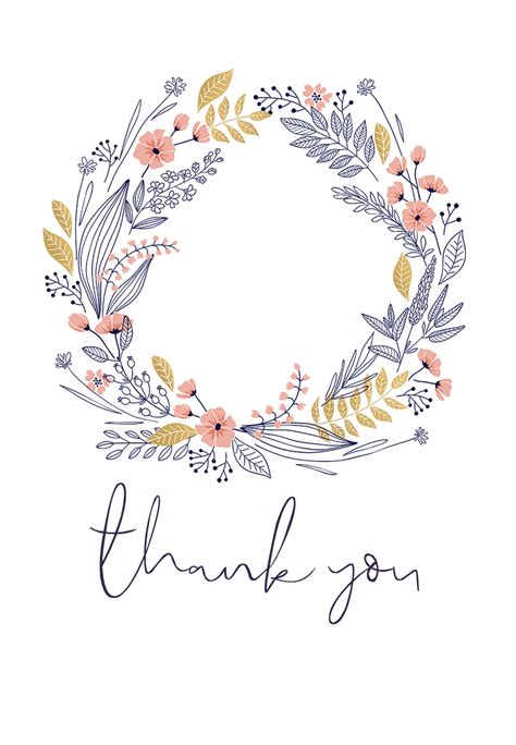 Free Thank You Cards Birthday Thank You Cards Thank You Card Template