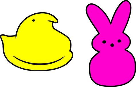 Easter Bunny Peeps Marshmallow Scalable Vector Graphics Clip art
