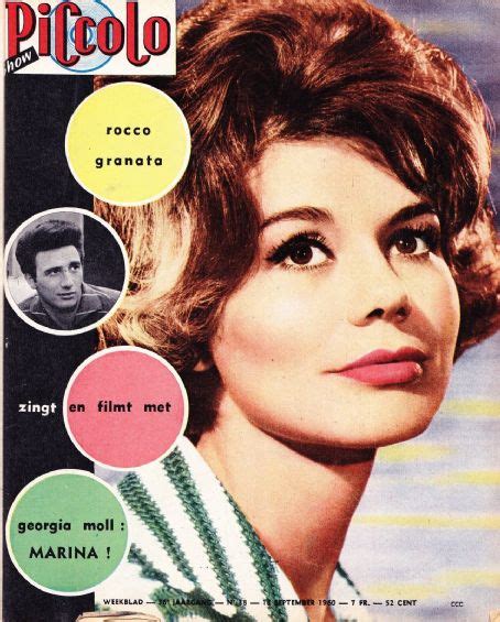 Giorgia Moll Piccolo Magazine 18 September 1960 Cover Photo Belgium