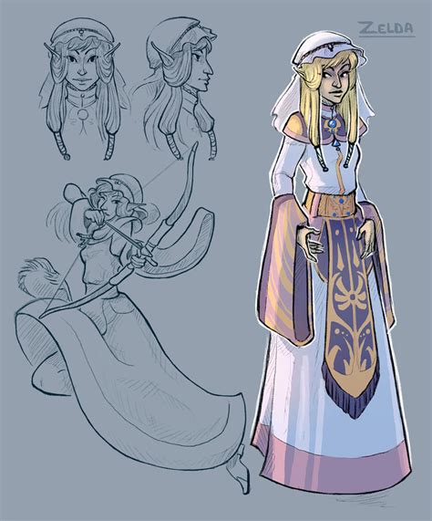 Hylian Princess By Painted Bees On Deviantart