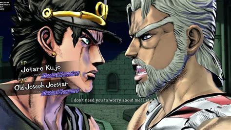 Jotaro And Joseph Joestar Eyes Of Heaven En Latino Sebastianono