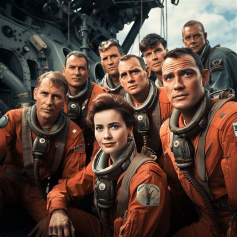The Right Stuff Cast Real Astronauts