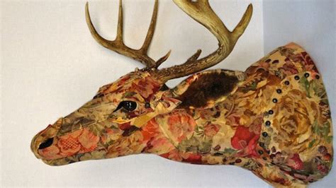 This Faux Taxidermy is Made Almost Entirely Out of Recycled Fabrics | Mental Floss
