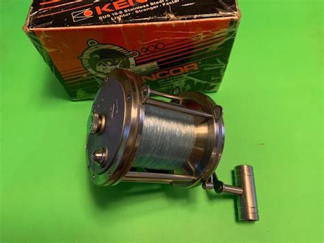 Kencor Drum Model No 900 90 Trolling Fishing Reel Very Rare With The