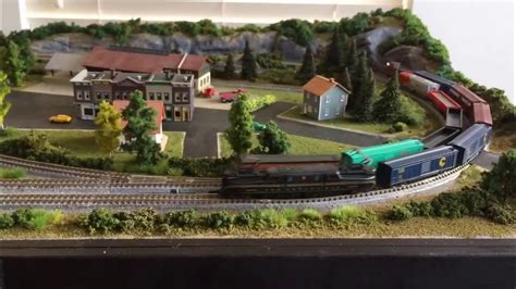 Z Scale Rokuhan Layout Youtube