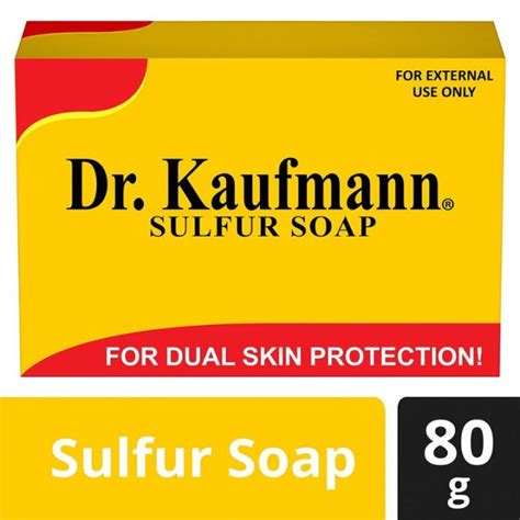 Dr Kaufmann Medicated Sulfur Soap 80g Lazada Ph