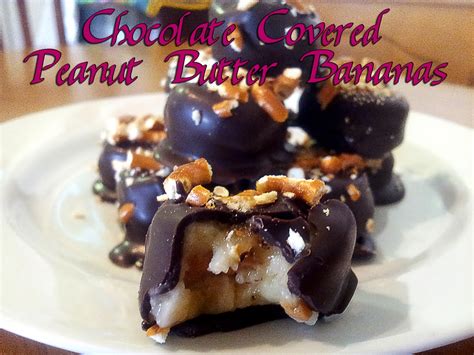 Eating Bariatric Chocolate Covered Peanut Butter Bananas