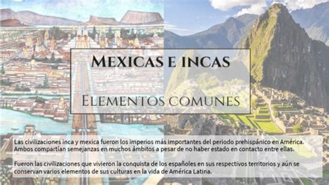 Mexicas E Incas