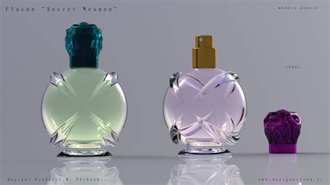 Perfume Bottle Design At Your Service Behance
