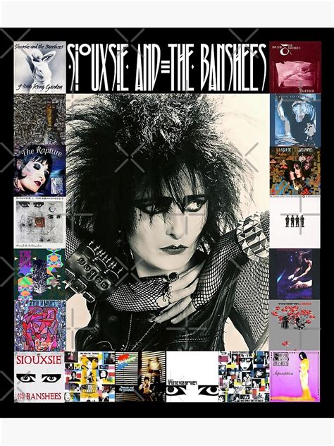 siouxsie and the banshees siouxsie sioux framed in album covers 1 photographic print by
