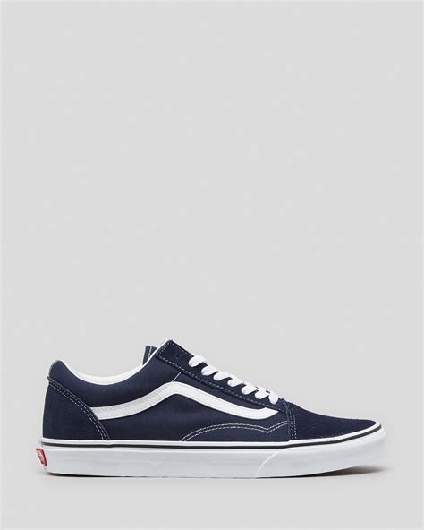 Vans Old Skool Shoes In Parisian Nighttrue White Fast Shipping