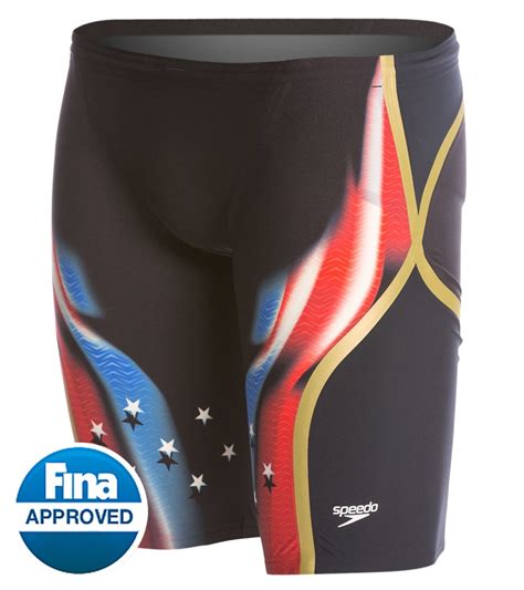 Speedo Mens Lzr X Usa Jammer Tech Suit At Free Shipping