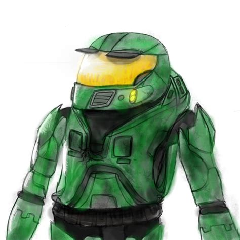 After Many Months I Finally Know How To Draw Master Chief Halo