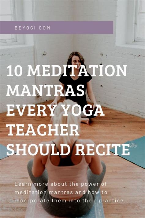 Learn More About The Power Of Meditation Mantras And How To Incorporate