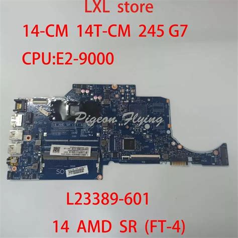 14 Cm Motherboard Mainboard For Hp 14 Cm Laptop L23389 601 14 Amd Sr