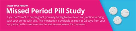 Missed Period Pills A New Choice When You Might Be Pregnant