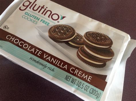 gluten cookies glutino vanilla creme chocolate packaged oreo cookie
