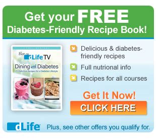 Get a full large format print version of this recipe book free today. FREE Diabetic Cookbook!!