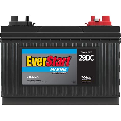 Everstart Maxx Lead Acid Marinerv Battery Group 24dc Tw
