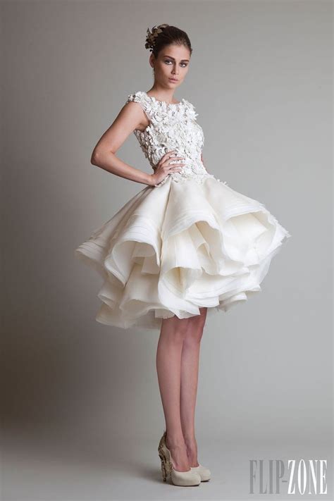 picture of awesome short wedding dresses