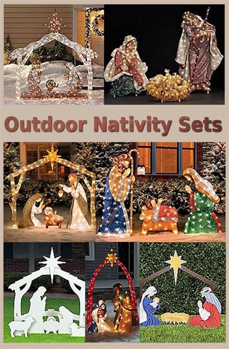 Outdoor nativity store holy family yard scene set #10. Nativity Yard Decorations | A Listly List