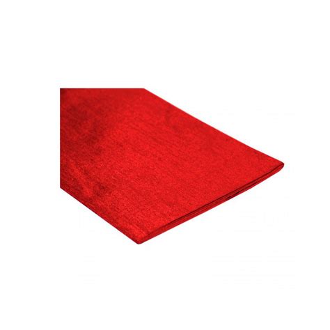 Rollo Papel Crepe Metalico 50cms 150mts Rojo 23508