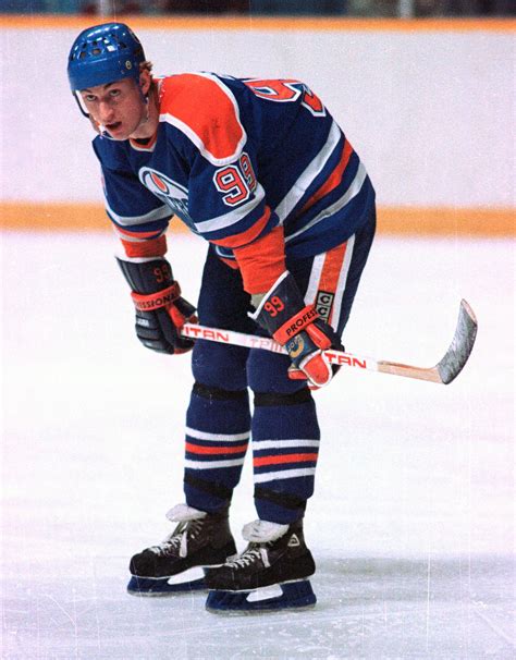Der Beste Eishockeyspieler Der Geschichte Wayne Gretzky Die
