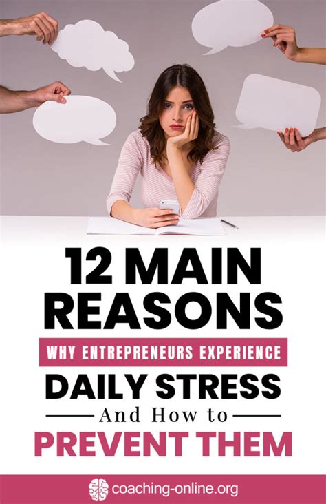 12 Main Reasons Why Entrepreneurs Experience Daily Stress