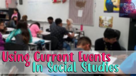 5 Ways To Use Current Events In Your Social Studies Classroom