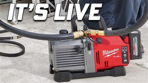 Milwaukee Fuel M18 Vacuum Pump 2941 21 Youtube