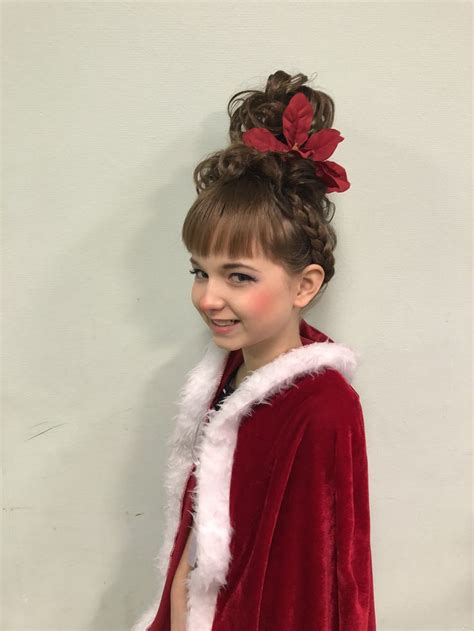 Cindy Lou Whoville Grinch Costume Halloween Play Hair