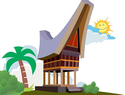 14 Rumah Adat Jawa Barat Kartun Terbaru Rumah Tipe
