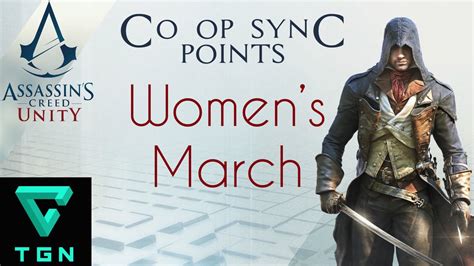 Assassin S Creed Unity Co Op Sync Points Women S March Youtube