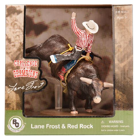 438bc 120 Lane Frost And Red Rock Bull Riding Set Action Toys