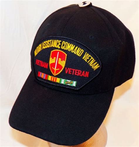 Usa Military Assistance Command Vietnam Macv Veteran Adjustable Hat