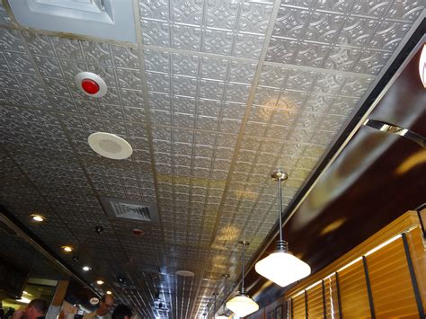 All of our faux tin pvc glue up tiles are available in a 2 foot x 2 foot size. PVC Tiles Grid Suspended - Ceiling Tiles By Us