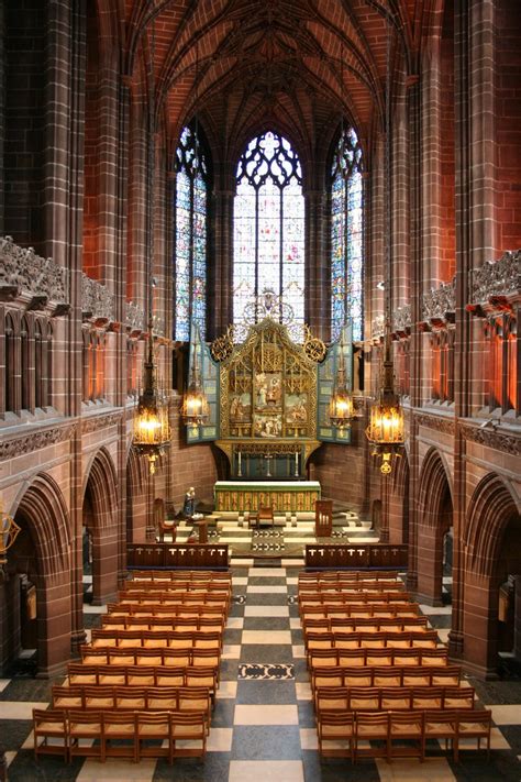 The interior of the cathedral is equally impressive, above the high alter hangs a suspended metal the cathedral can be found on the outskirts of the city of liverpool, there is a bookshop on site and. Free Liverpool cathedral interior Stock Photo - FreeImages.com