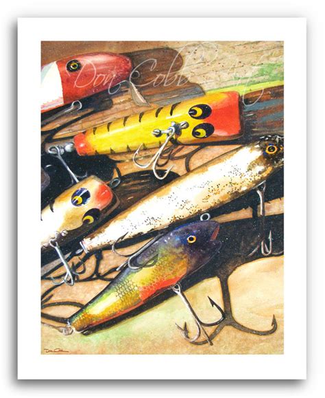 Vintage Coca Cola Mike Kiefert Novelure Novelty Fishing Lure Folk Art