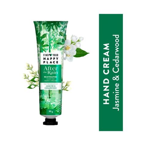 Buy Find Your Happy Place After The Rain Scented Hand Cream Jasmine