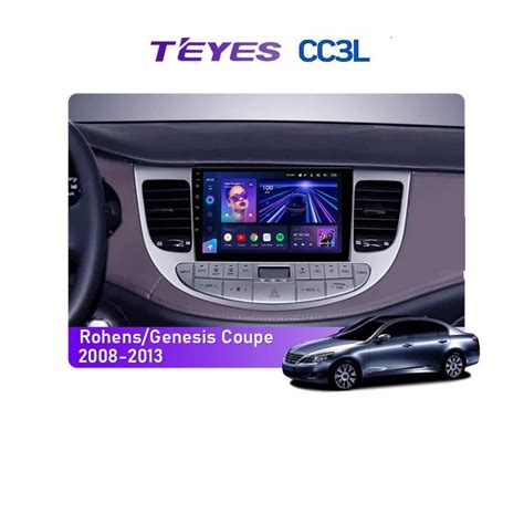 Штатная магнитола Teyes CC3L 4 32 Gb Hyundai Genesis Rohens 2008 2013