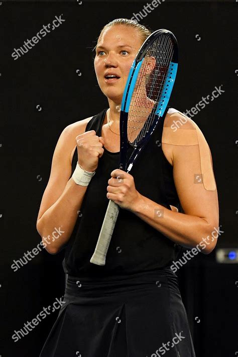 Kaia Kanepi Estonia Reacts During Her Editorial Stock Photo Stock