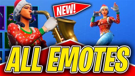 New Nog Ops Skin Showcase With All Fortnite Dances And New Emotes